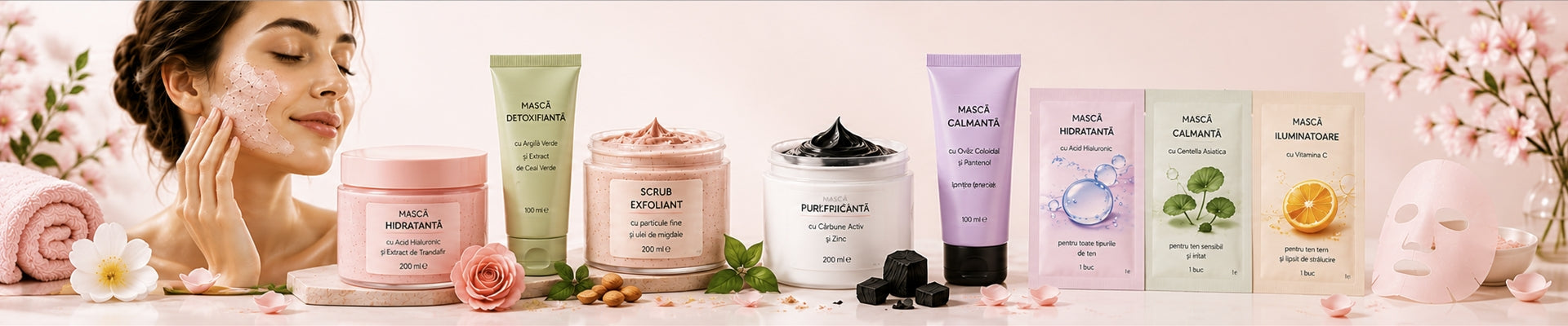 Masti si exfoliante pentru ten