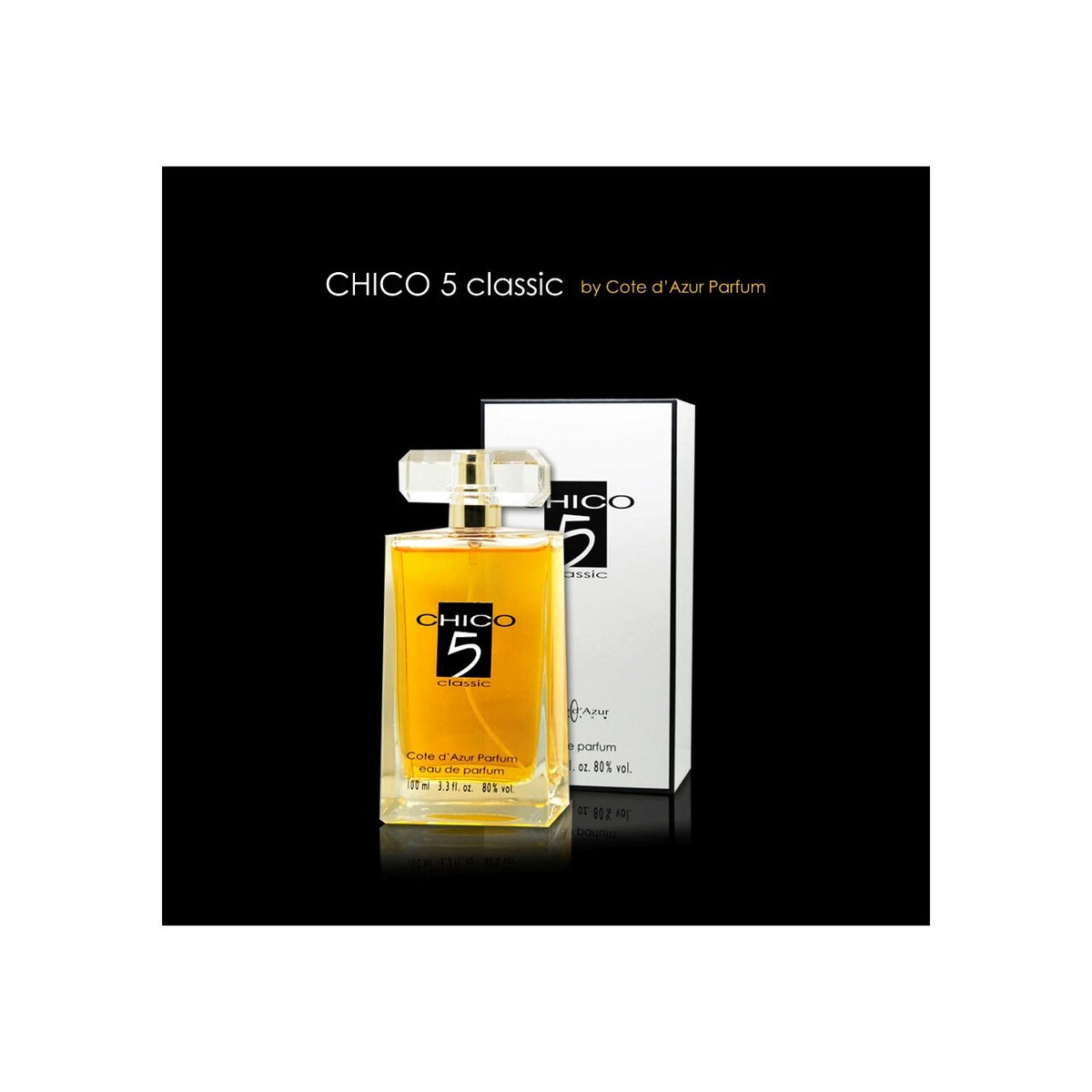 Apa de Parfum Cote d'Azur Chico 5 Classic, Femei, 100 ml – MyCosmetics