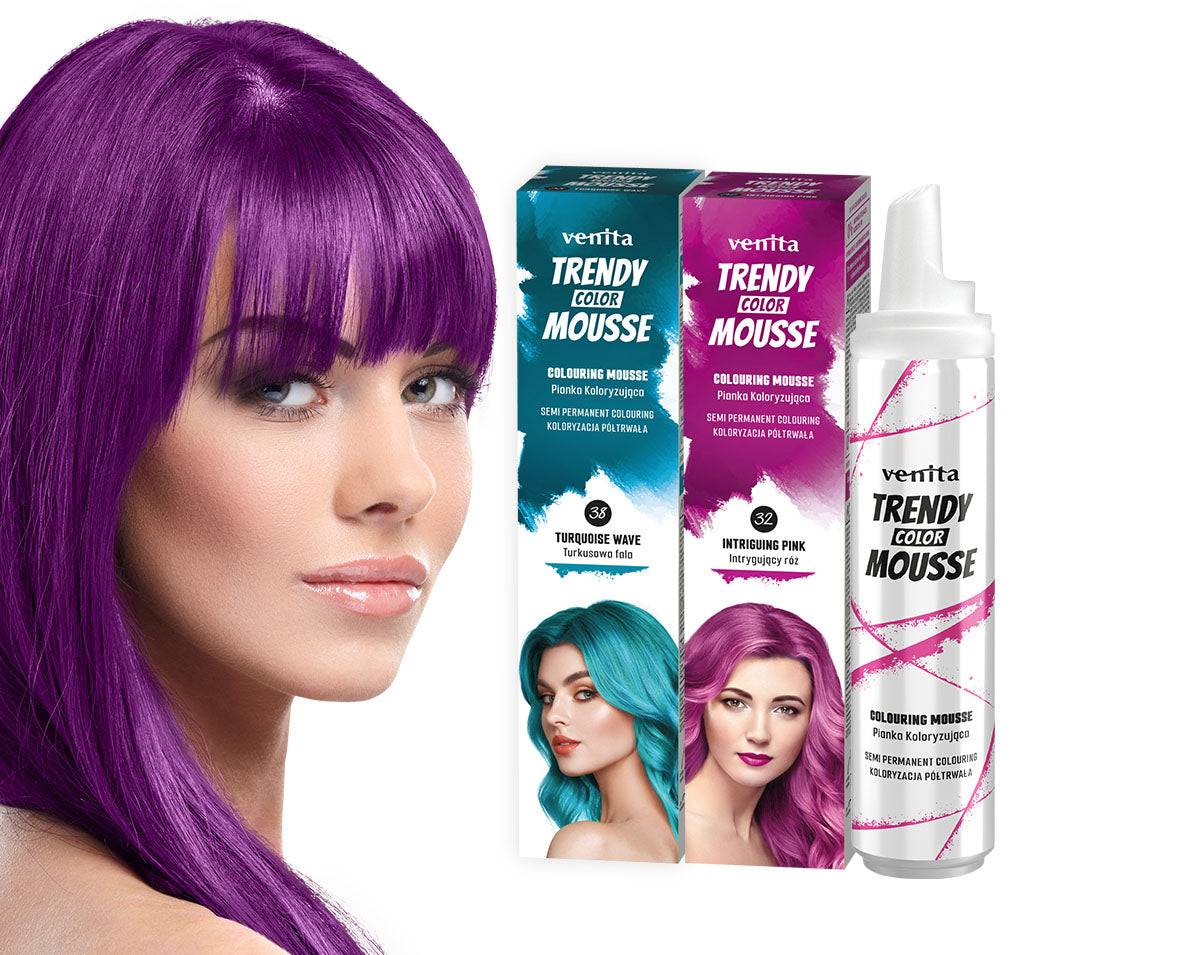 Trendy - Spuma coloranta pentru par