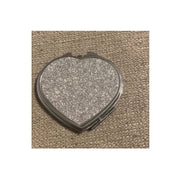 Oglinda compacta, de poseta, cu sclipici, Chique