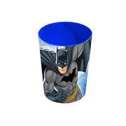 Set ingrijire orala pentru calatorie, Batman, Periuta cu capac, pasta de dinti 75 ml, pahar si borseta, pentru baieti