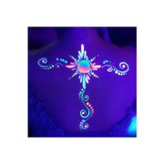 Creion stralucitor in lumina UV, pentru fata si corp, Magenta GLOW ME UP!