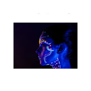 Creion stralucitor in lumina UV, pentru fata si corp, Portocaliu Glow me Up!