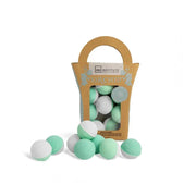 Pachet 12 Seturi 8 bile efervescente de baie Sakura/Orhideea/Violeta, IDC Institute 99021, 8 x 15g