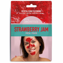 Masca faciala cu extract de capsuni pentru tonifiere si exfoliere IDC Institute 77035, 10 ml