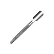 Spatula metalica dubla pentru cuticule, din otel inoxidabil, Chique