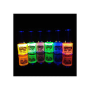 Lac de unghii cu sclipici, stralucitor in lumina UV, Glitter Me Up! UV, A38 Peach Paradise