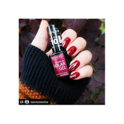 Lac de unghii Solar Gel, Revers, 12 ml, rosu, nr 10, royal red