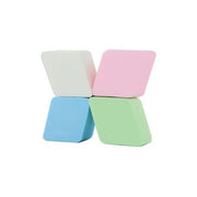 Set de 4 bucati Burete machiaj, pentru fond de ten, romb, Chique
