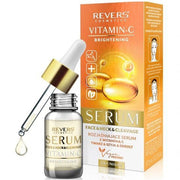 Ser iluminator pentru fata, gat si decolteu, cu Vitamina C si Mango, Revers, 10ml