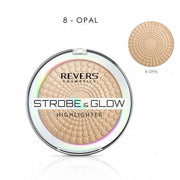 Iluminator pudra, Strobe and Glow, Revers, 8g, Nr 08, Opal