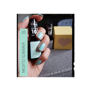Lac de unghii Solar Gel, Revers, 12 ml, albastru, nr 19, angel's touch