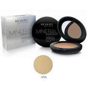 Pudra pentru fata, Compacta, Mineral Perfect, Revers, 04
