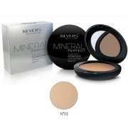 Pudra pentru fata, Compacta, Mineral Perfect, Revers, 03