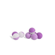 Set 8 bile efervescente de baie Violet, IDC Institute 99021, 8 x 15g