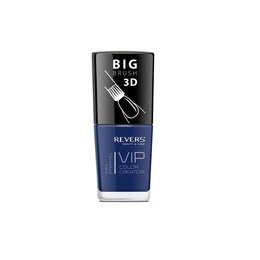 Lac de unghii Vip, 3D, Revers, albastru inchis, Lucios, 12 ml, Nr 009