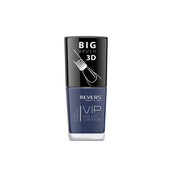 Lac de unghii Vip, 3D, Revers, albastru, Lucios, 12 ml, Nr 010