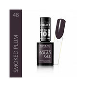 Lac de unghii Solar Gel, Revers, 12 ml, mov , nr 48, smoked plum