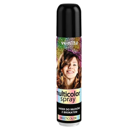 Spray de păr cu sclipici Venita, Multicolor, 75 ml