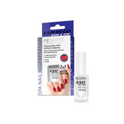 Baza & top coat pentru lac de unghii, 2 in 1, Easy to Go, Revers, uscare rapida, 10ml