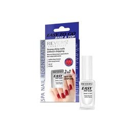 Baza & top coat pentru lac de unghii, 2 in 1, Easy to Go, Revers, uscare rapida, 10ml