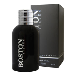 Apa de toaleta Cote d'Azur, Boston Silver, Barbati, 100ml