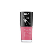 Lac de unghii Vip, 3D, Revers, roz nude, Lucios, 12 ml, Nr 119