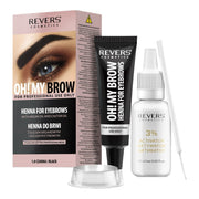 Vopsea de sprancene Henna Oh! My Brows, Revers, Negru, 1.0, 30ml