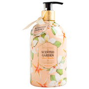 Sapun lichid cu dispenser si extract de vanilie Scented Garden IDC Institute 40195, 500ml