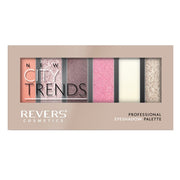 Paleta fard de pleoape cu 6 culori New City Trends, Revers, Nr.11
