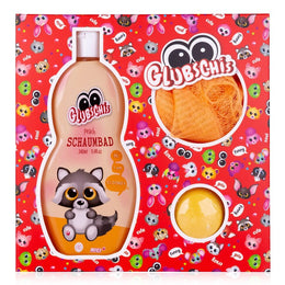 Set spuma de baie, o bila efervescenta si burete pentru copii Glubschis, Accentra, 6056364