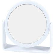 Oglinda machiaj cu lupa si picior, plastic, Top Choice 85055 (marire x7)
