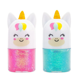 Set 2 Roll-on pentru fata si corp cu sclipici Martinelia 1168C, Roz & Turcoaz, 32g