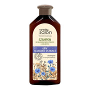 Sampon pentru par deteriorat si casant cu extract de seminte de in, Venita Herbal, 500ml