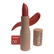 Ruj de buze Revers, New Nude Lipstick 06, nude luminos satinat, 4 g
