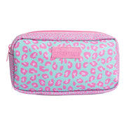 Portfard cosmetice Savage mediu, Turcoaz, 90314, IDC Institute