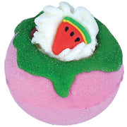 Bomba de baie handmade, cu figurina, One In A Melon Bath Blaster 160g, Bomb Cosmetics