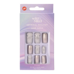 Unghii false 084 Frosted Fantasy Wild & Mild N24