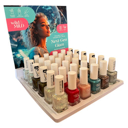 Display cu 36 bucati Lac de unghii Next Gen Glam, Wild & Mild