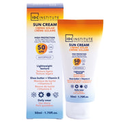 Crema cu  protectie solara SPF 50 Waterproof, 90351,  IDC Institute, 50 ml