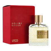 Apa de parfum intensa Delire Rouge, LPDO, Unisex, 30ml