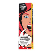 Mascara Colorată 3în1, pentru par, gene si sprancene, Light Red, Trendy, Venita, 13g