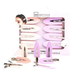 Set cu 8 bucati Agrafe de par Basic, IDC Institute, 90249