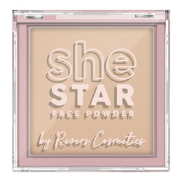 Pudră compactă She Star nr. 4 Olive, Revers, 10 g