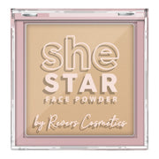 Pudră compactă She Star nr. 5 Almond, Revers, 10 g