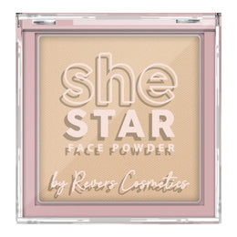 Pudră compactă She Star nr. 3 Beige, Revers, 10 g