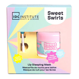 Mască de noapte pentru buze Swirly Night – Coconut Sugar, Idc Institute , 68341, 20g