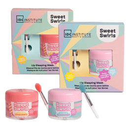 Set 12 bucati mască de noapte pentru buze swirly night, Idc Institute, 68341