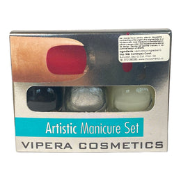 Set artistic pentru manichiura Little Black Dress 04, Vipera 57304, 16,5 ml