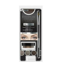 Kit pentru machiajul sprancenelor, Cream Liner, Revers, Grafit